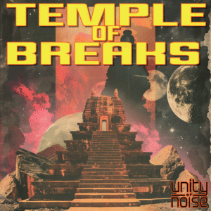 Temple of Breaks Cover Temple of Breaks – break beat sample pack cover art